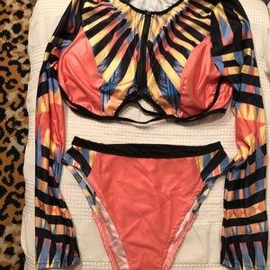 Two piece swimsuit